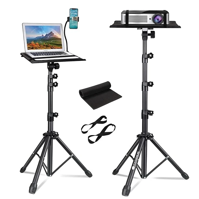Tripod Stand Laptop Projector Phone Cipper