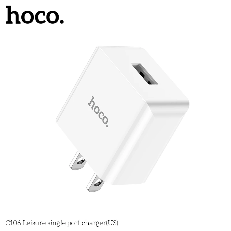 Power Charger Hoco C106 Leisure Single Port
