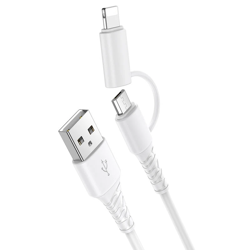 Cable Charger 2in1 hoco X54 (Micro+Lightning)
