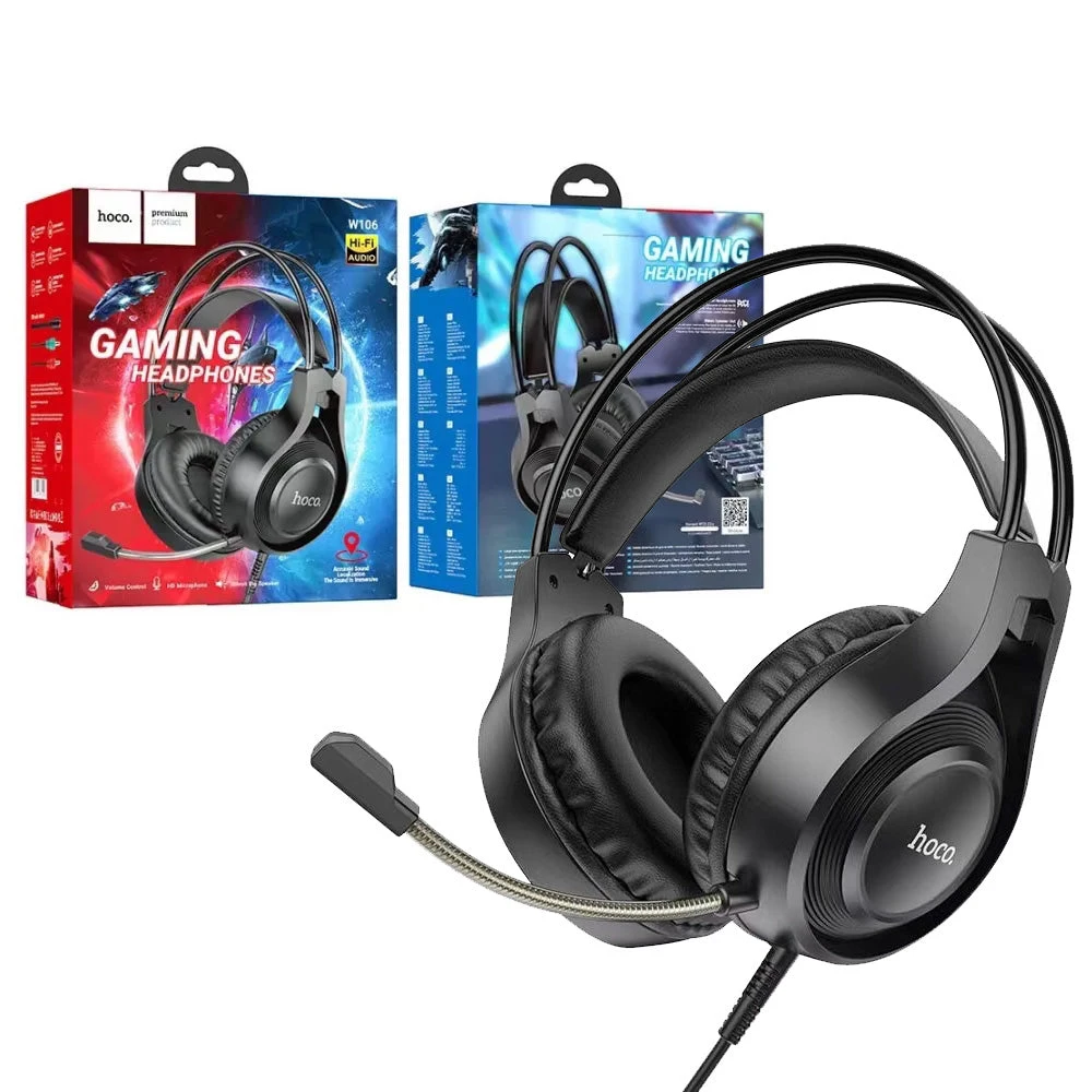 Headset Wire hoco W106 Tiger Gaming