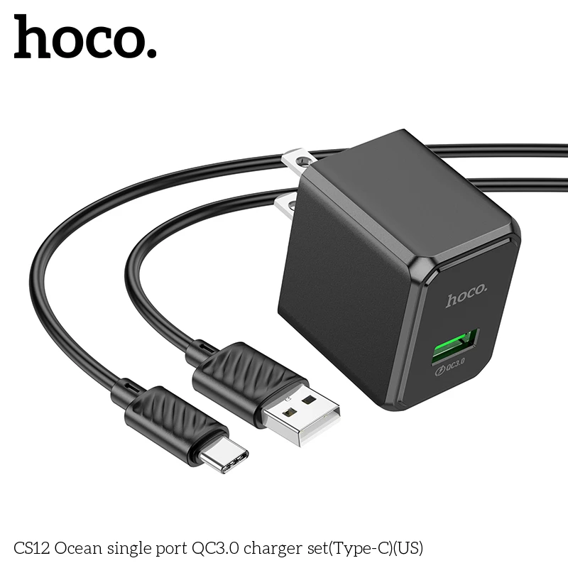 Power Charger Hoco CS12 18W Type-C
