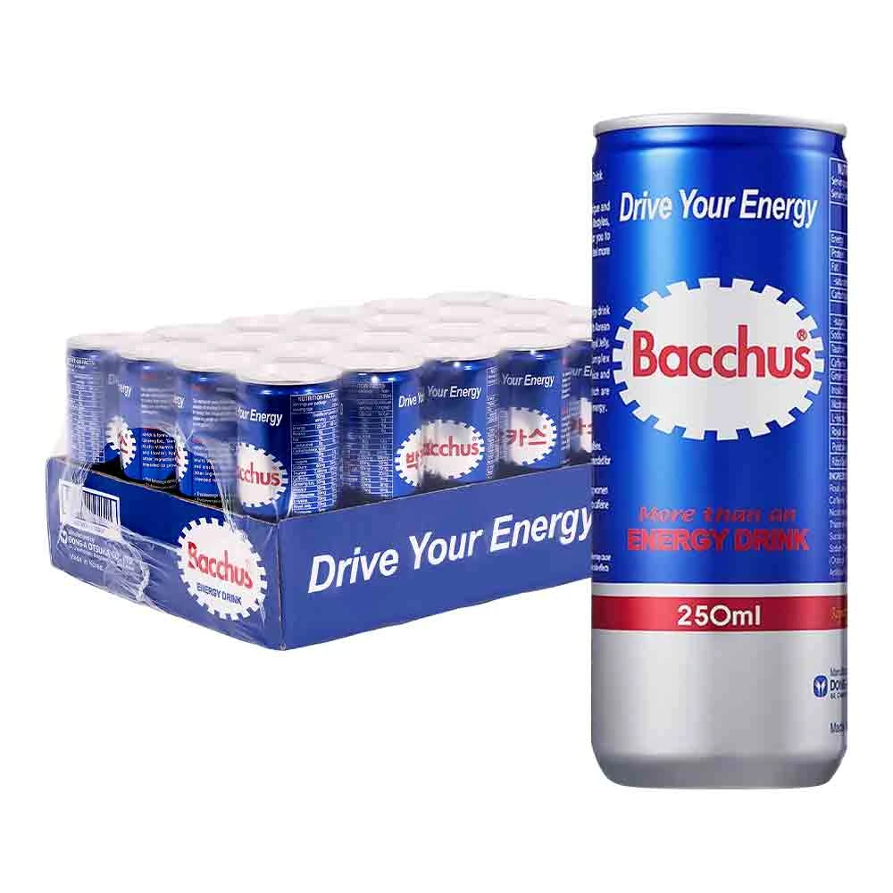 Bacchus Energy Drink 250ML 1X24