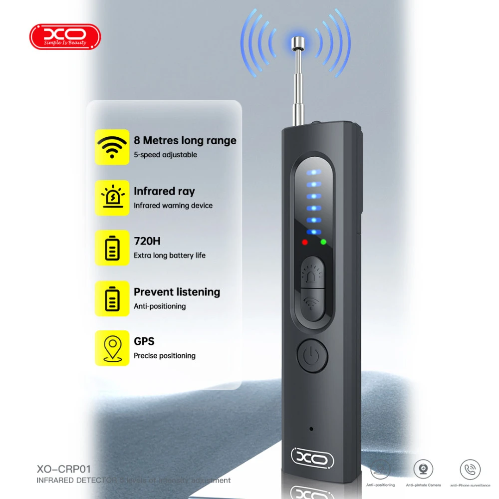 Anti Wireless GPS Signal Detector XO CRP01