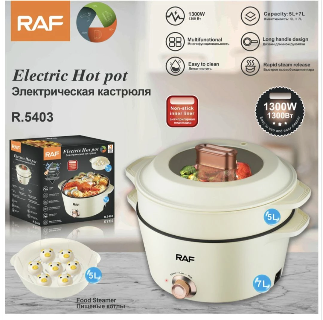 Electric Hot Pot RAF 1300W 7L R.5403