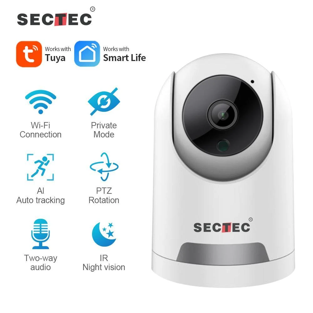 Camera Wifi 360 SECTEC ST-899-2M 1080p