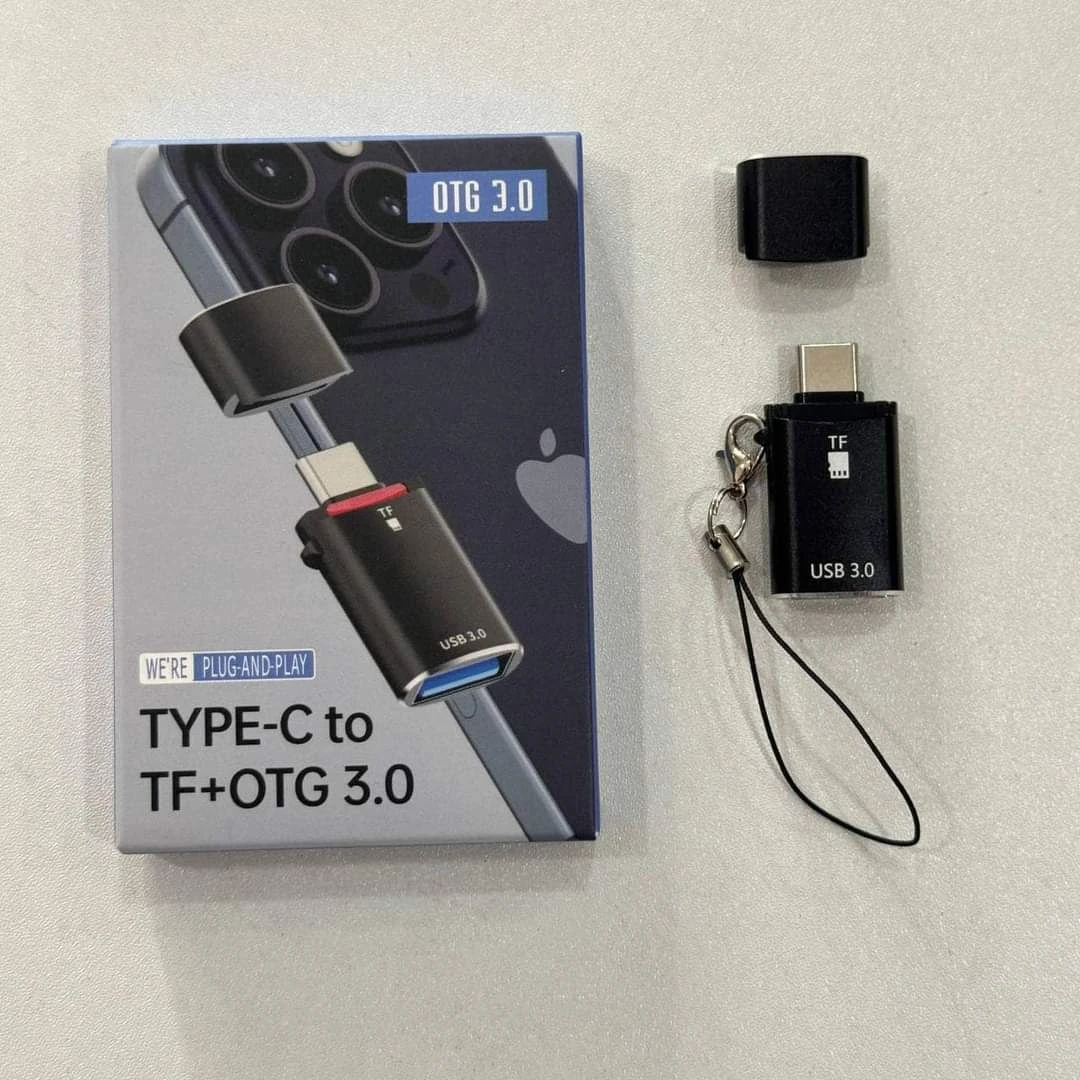 Converter TYPE-C to TF Card Reader / USB TG 3.0 2in1