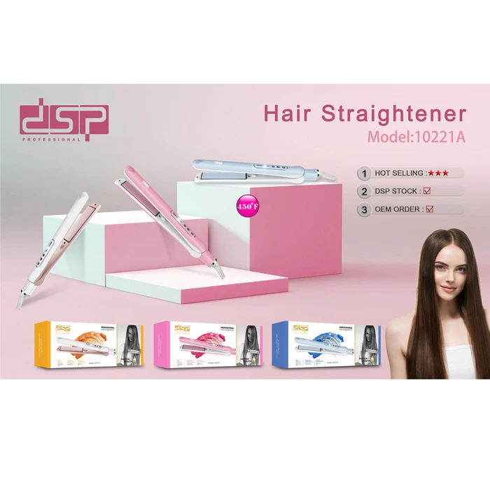 Hair Straightener DSP Model 10221