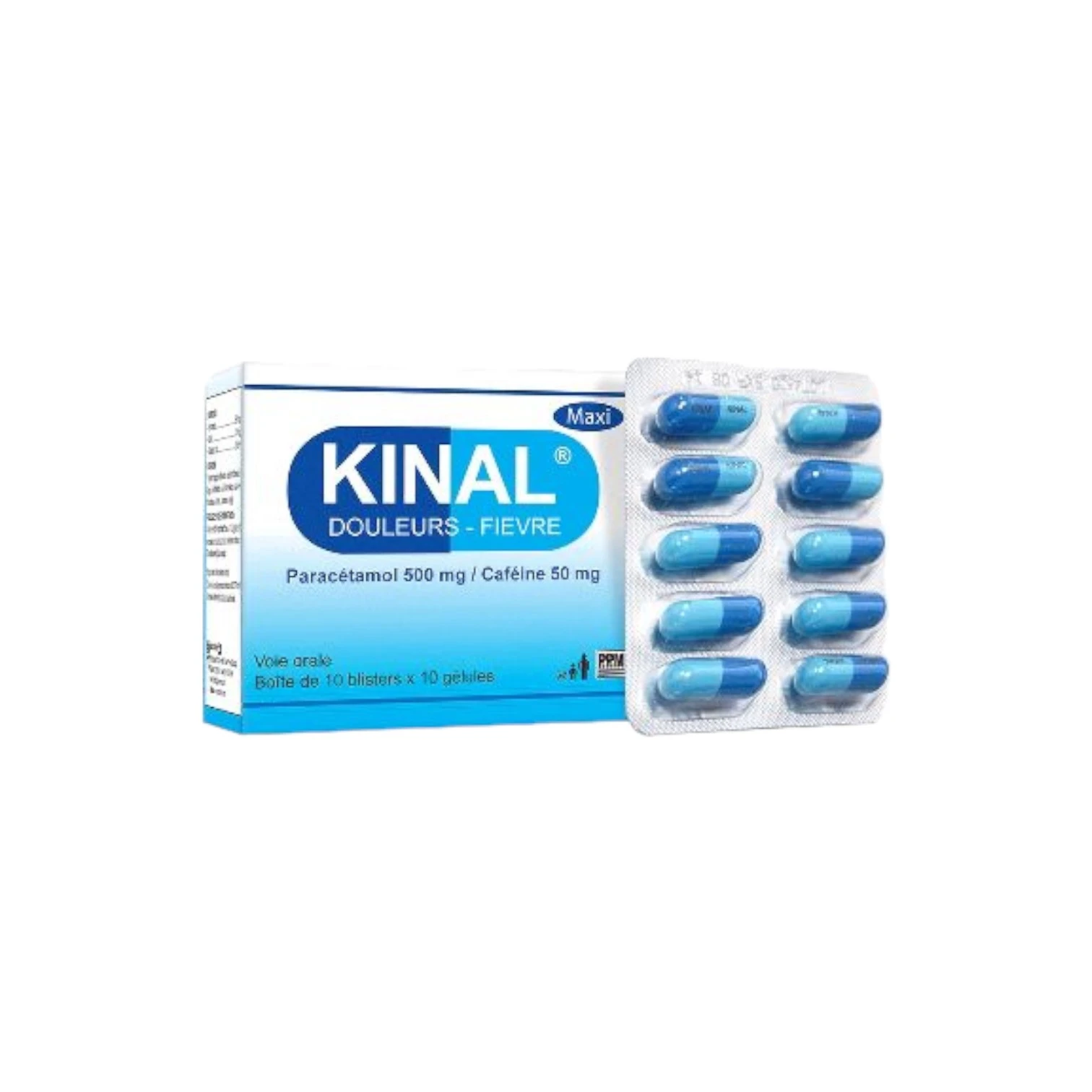 Kinal 500mg/50mg Cap.(Box10×10)