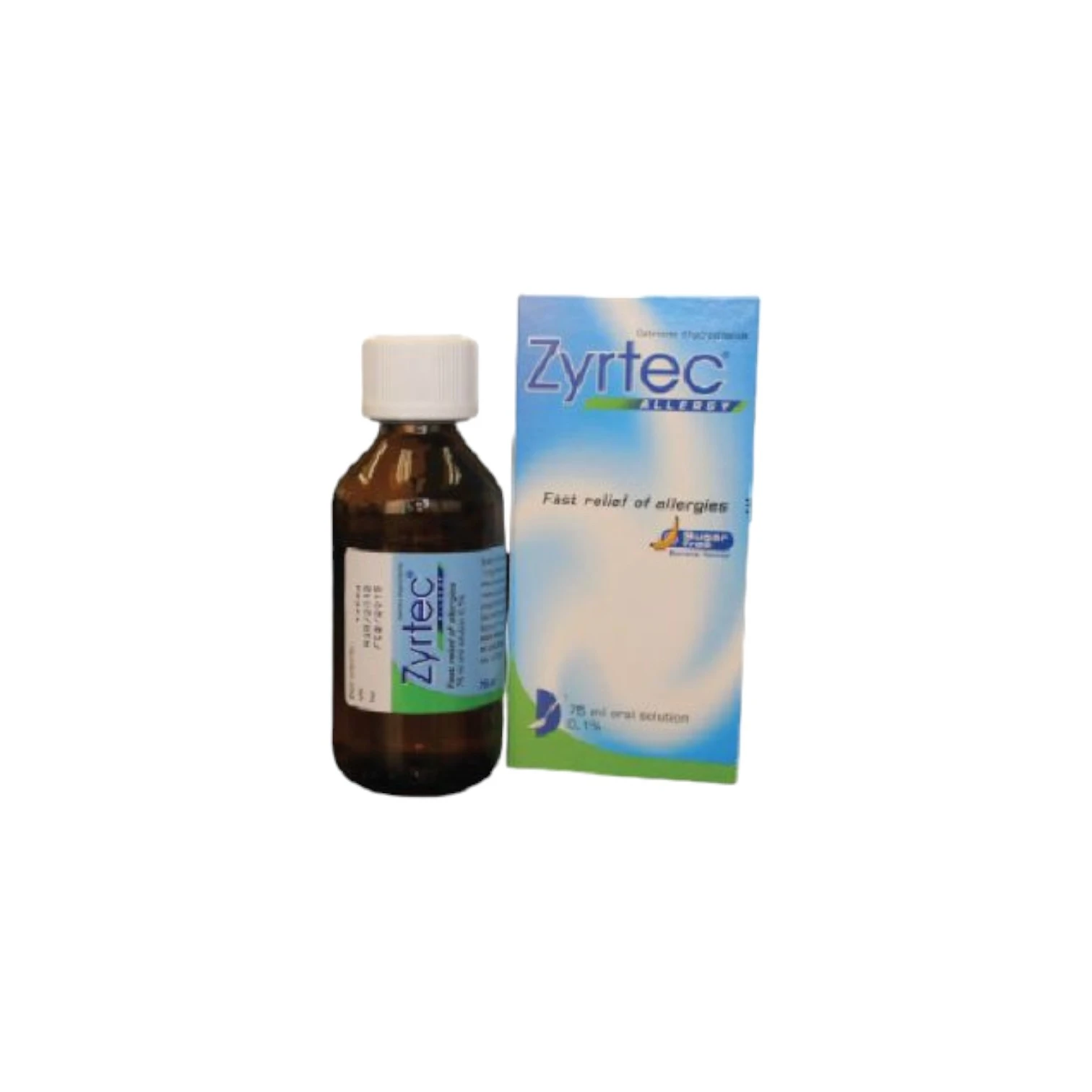 ZYRTEC 1MG/ML Oral Solution 75ML