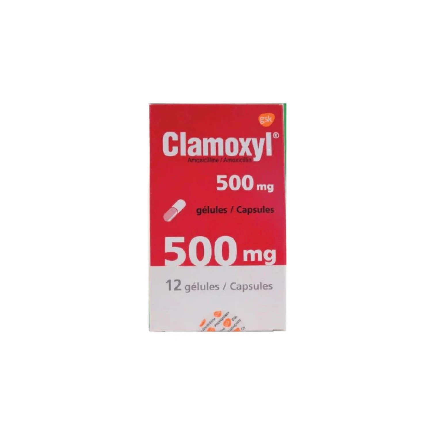 CLAMOXYL 500mg 1x12Cap