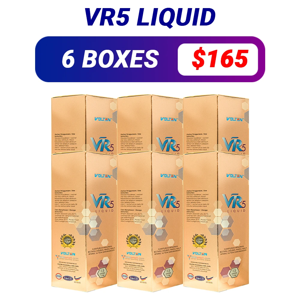 VOLTEN VR5 LIQUID 6 BOXES