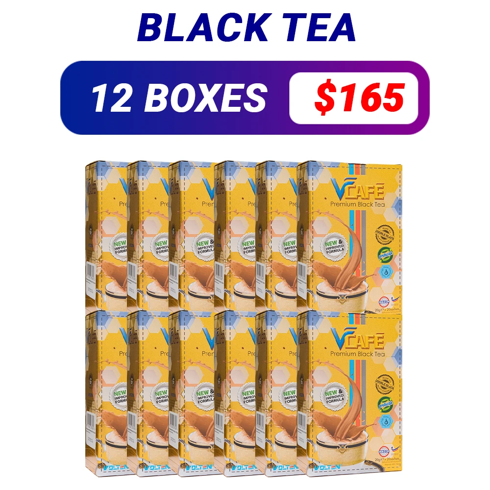 VOLTEN VCAFE (Premium Black Tea) 12 BOXES