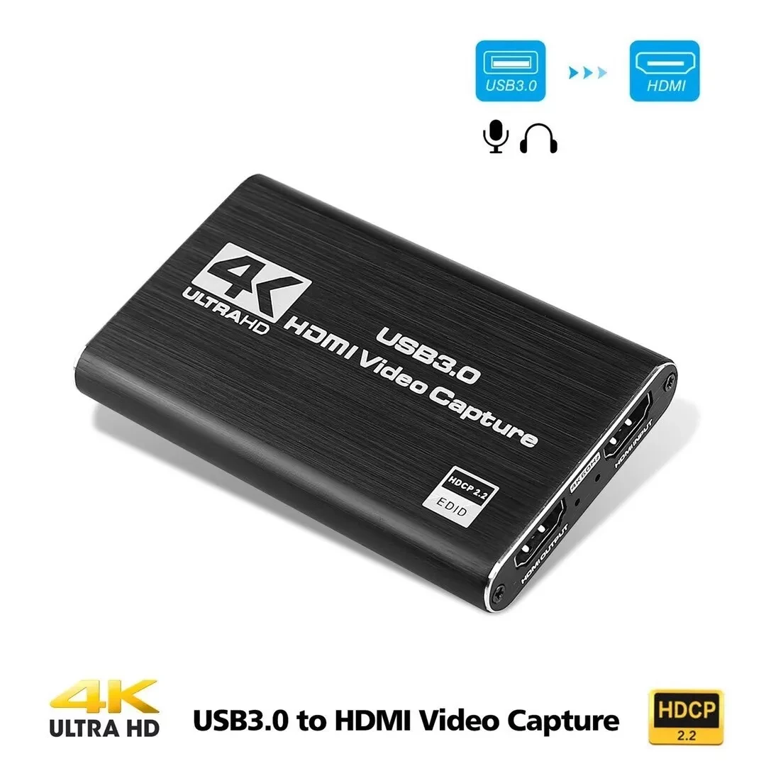 4K HDMI Video Capture Card to USB 3.0
