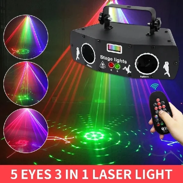 Stage Party DJ Light Disco RGB