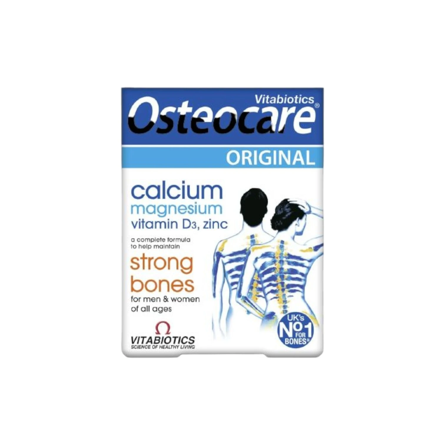 Vitabiotics Osteocare - ជំនួយឆ្អឹង (30គ្រាប់) វីតាមីន D