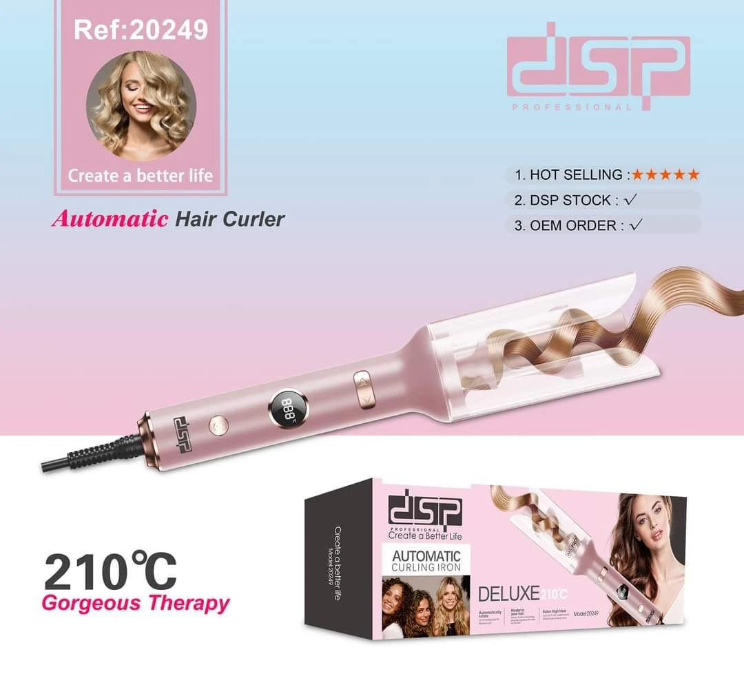 Hair Curling Iron Automatic DSP 20249