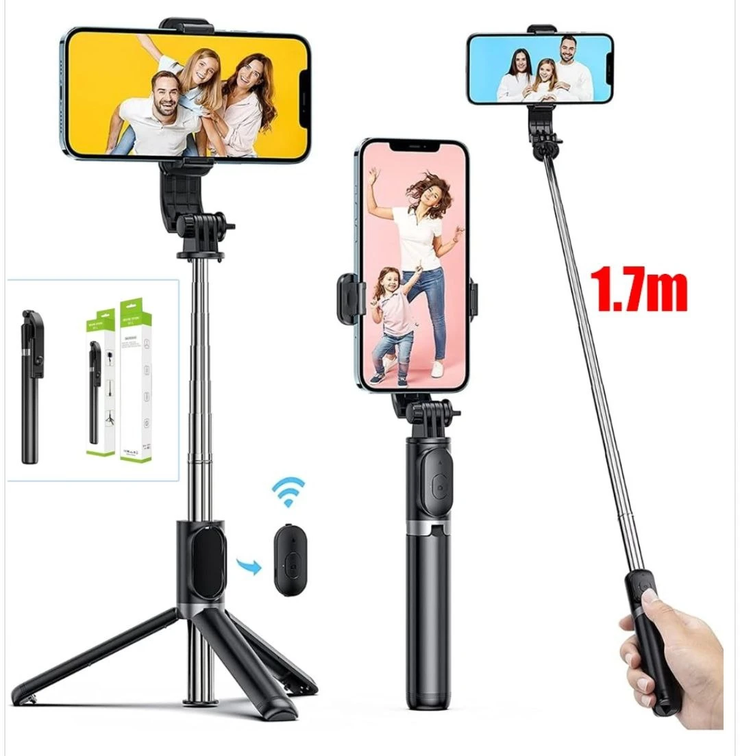 Selfie Stick Tripod+Remote R1-L 1.7m