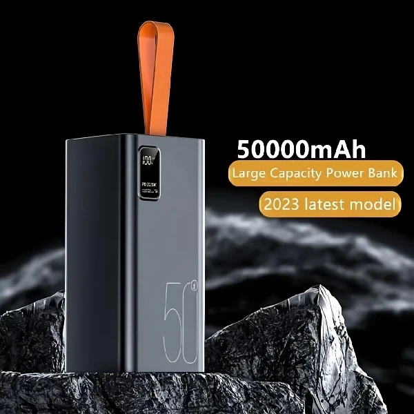 Mini Power Bank 50000mAh with 22.5W Super Fast Charge