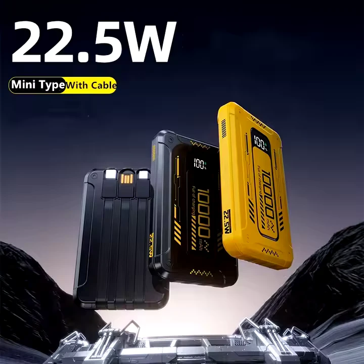 Mini Power Bank 10000mAh with 22.5W Super Fast Charge