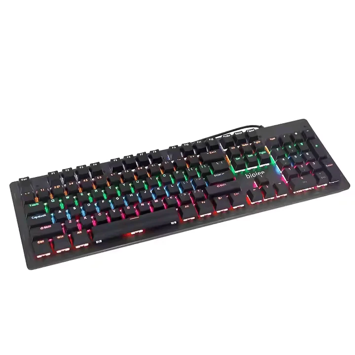 Gaming Keyboard LED B104 (ប្តូរពណ៌ភ្លើង LED បាន)