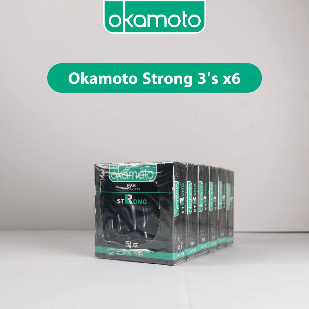 ស្រោមអនាម័យអូកាម៉ូតុ Strong 3’s