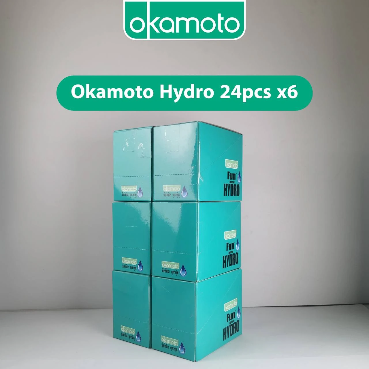 ទឹករំអិល​អូកាម៉ូតុ​ Hydro 6mlx24