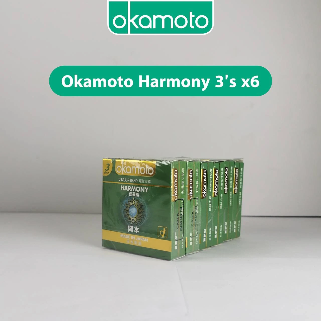 ស្រោមអនាម័យអូកាម៉ូតុ Harmony 3’s