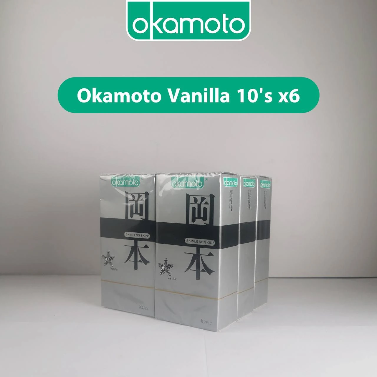 ស្រោមអនាម័យ​អូកាម៉ូតុ​ Vanilla 10’s