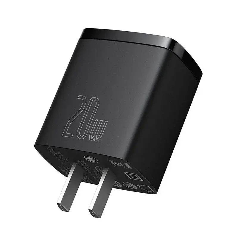 Baseus 20W Compact Super Quick Charger - Black