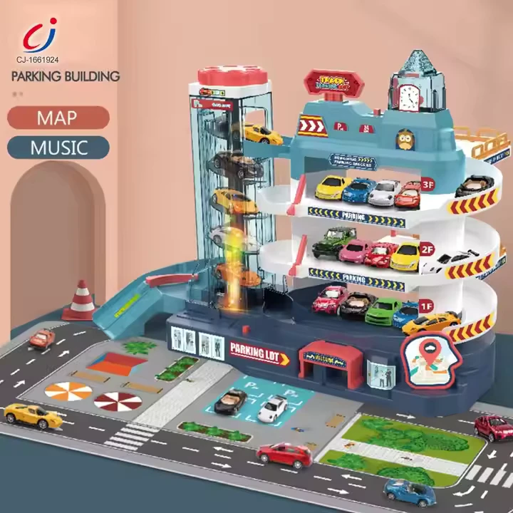 City Parking ល្បែងក្មេងលេង ចំណតឡានសេរីទំនើប
