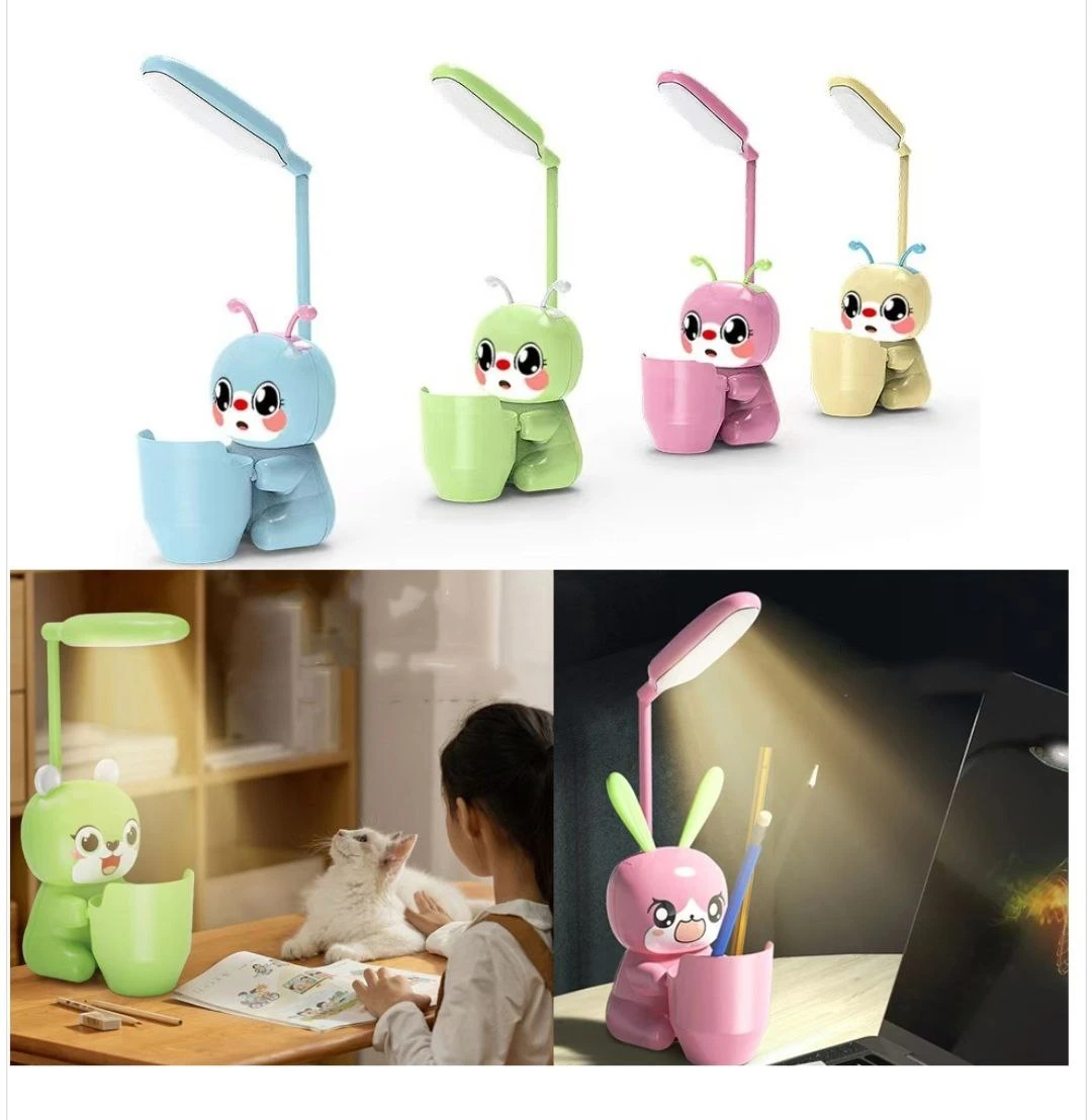 Desk Lamp LED Pen Holder Cartoon Box Pen DLL05