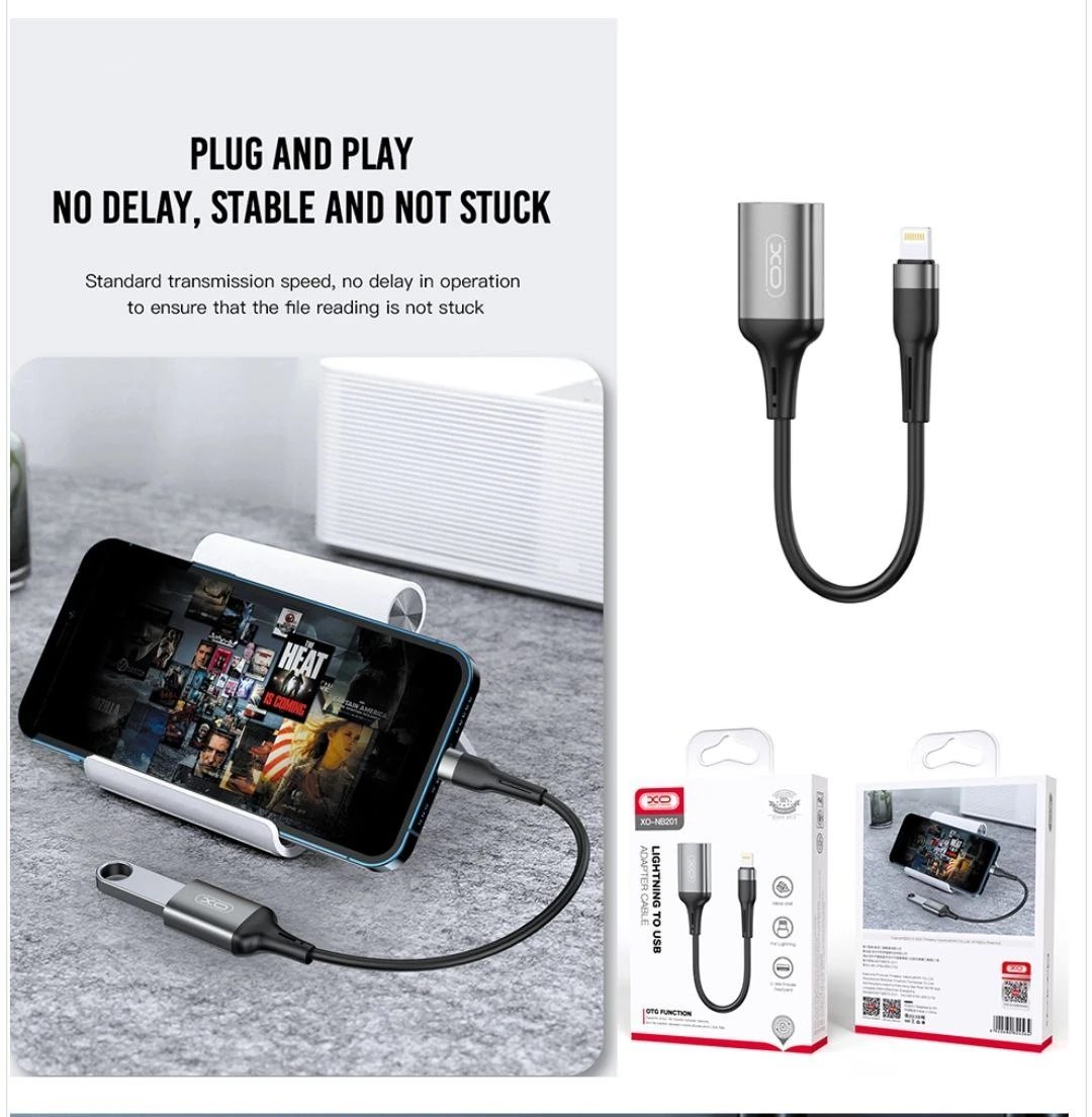 Converter Lightning to USB XO NB201 OTG