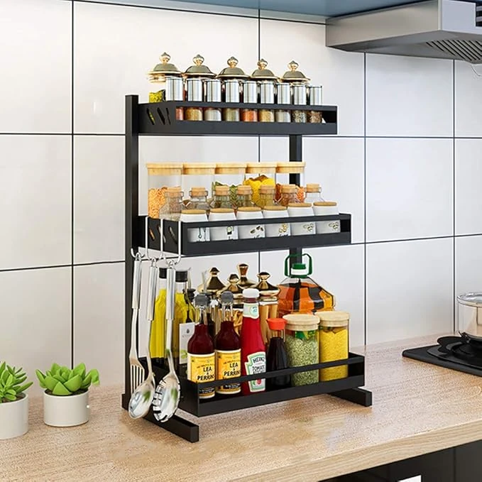 Kitchen Storage Organizer 3 Layer 34*23cm*60cm
