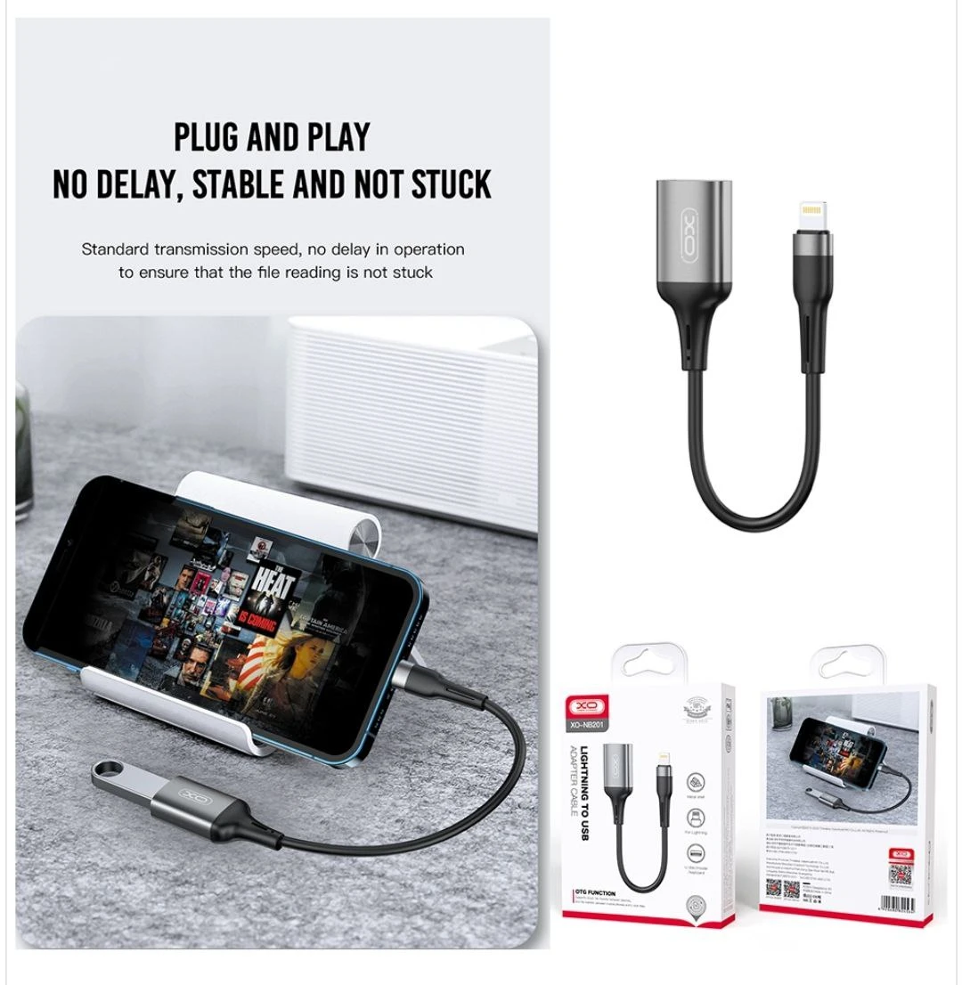 Converter Lightning to USB XO NB201 OTG