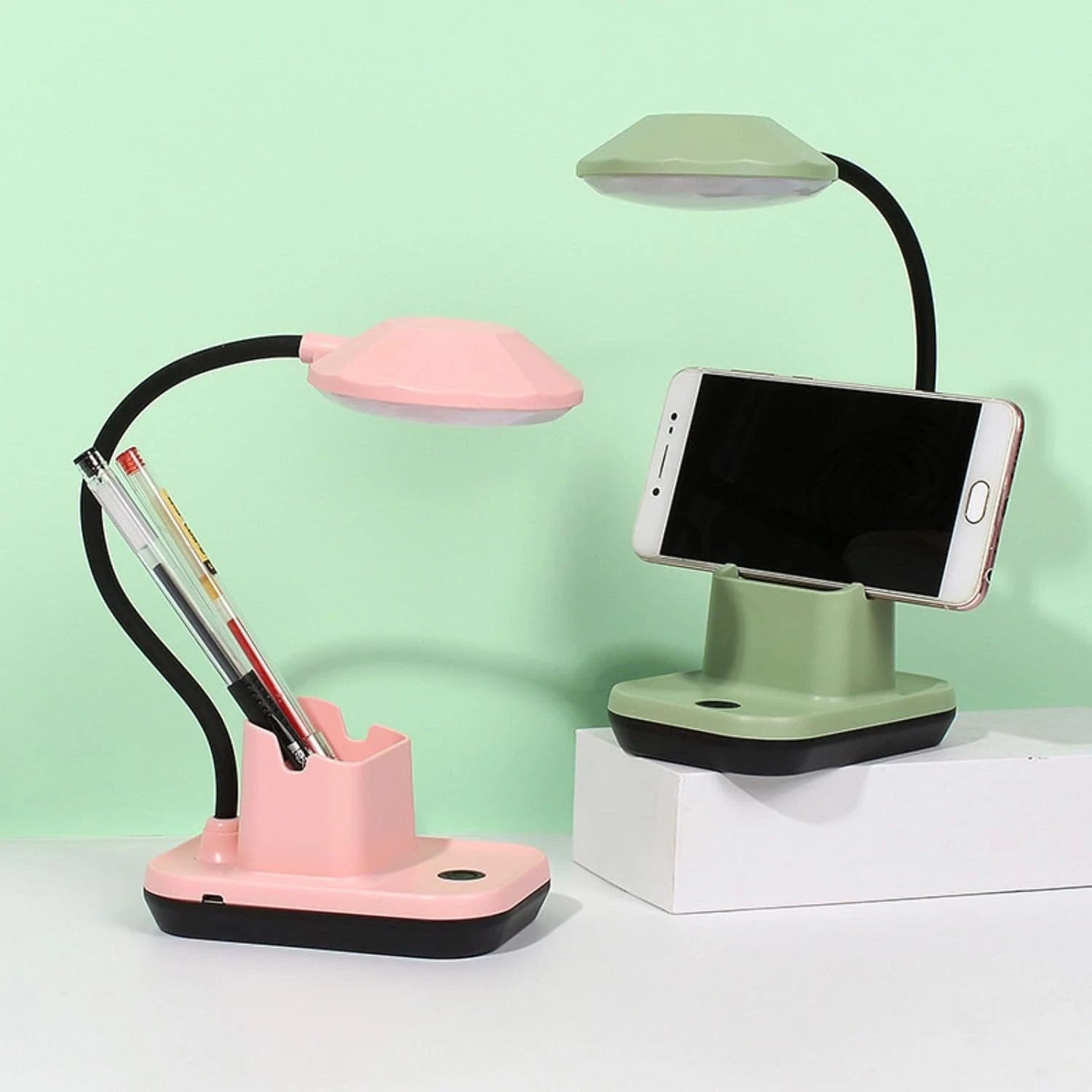 Desk Lamp LED Pen Holder Box Pen DLL07