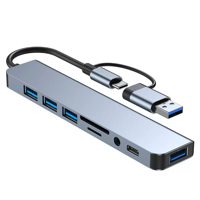 Type C To USB-C Adapter USB 3.0 8in1