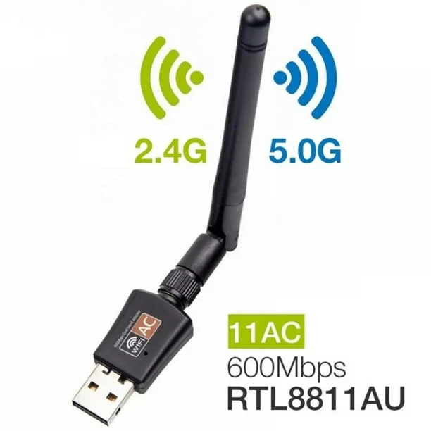 ដុំចាប់ WiFi (Wi-Fi USB Adapter) 600 Mbps