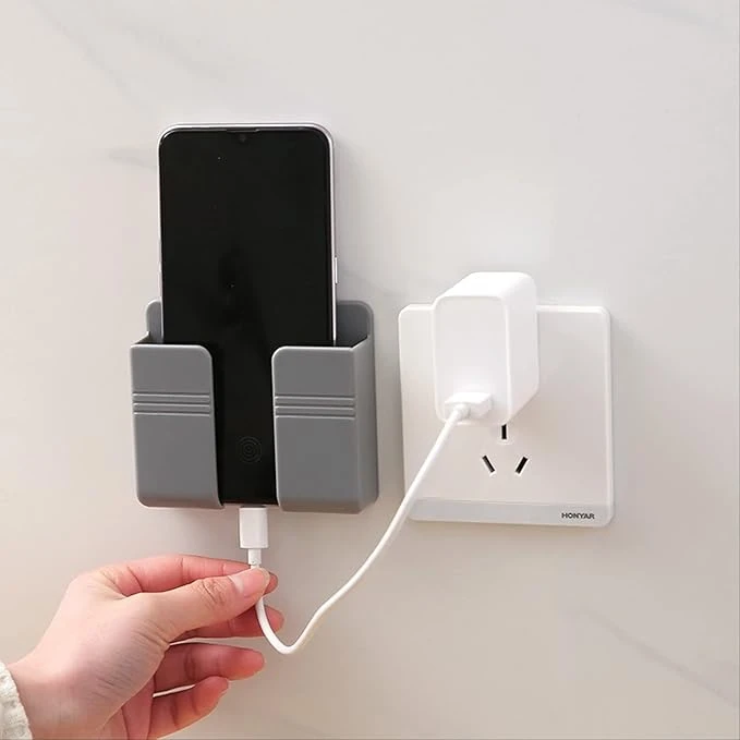 Wall Mounted Phone/Remote Control Holder