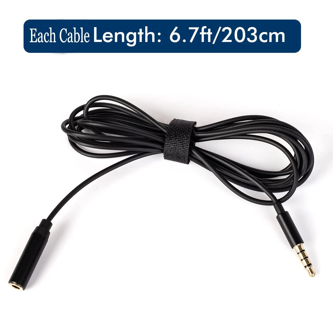 ខ្សែសំលេង 3.5mm ញីឈ្មោល 2M
