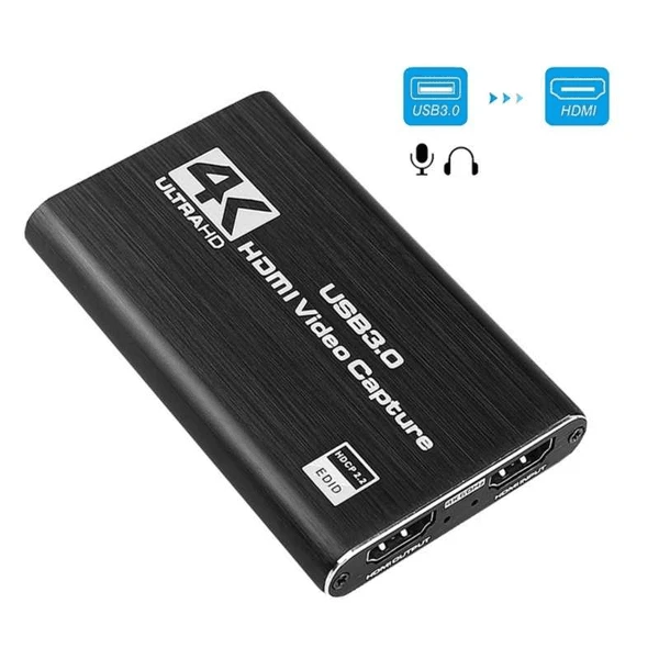 4K HDMI Video Capture Card to USB 3.0
